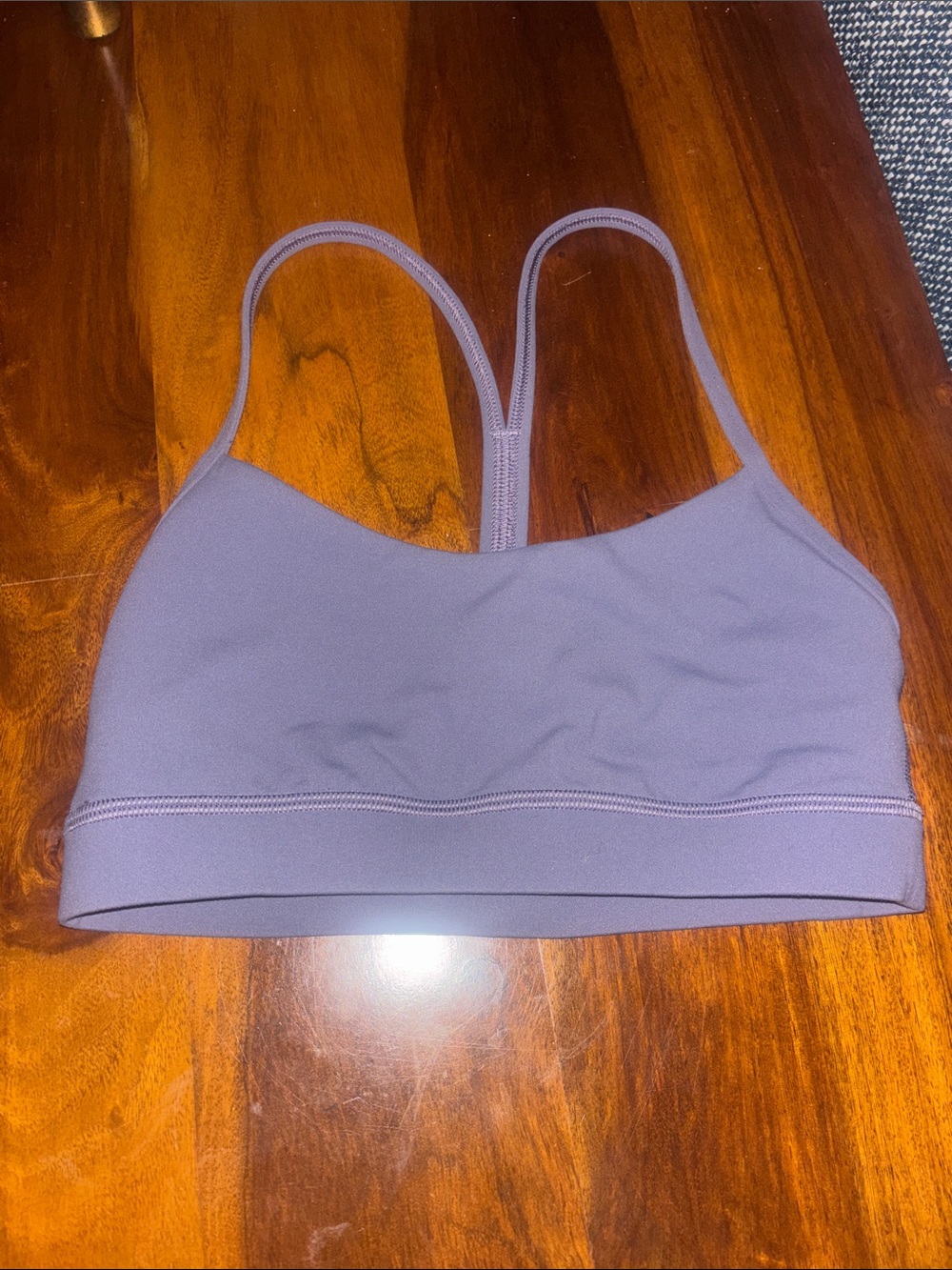lululemon athletica Lavender Thin-Strap Sports Bra | Size 4